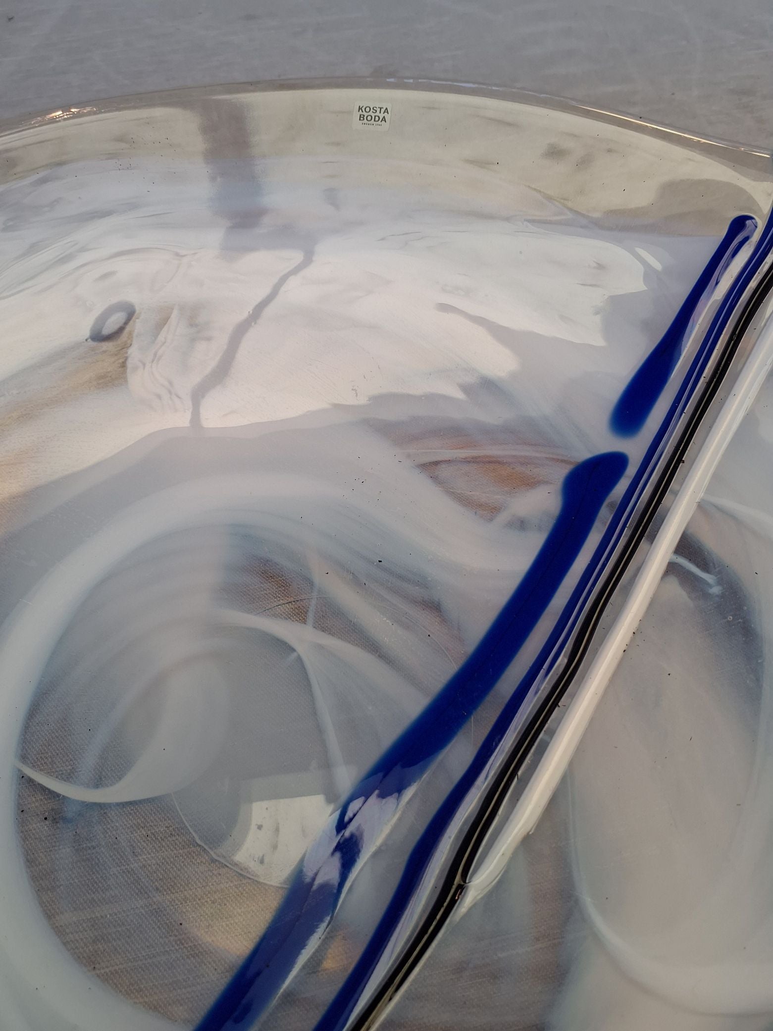 Kosta Boda contrast fad